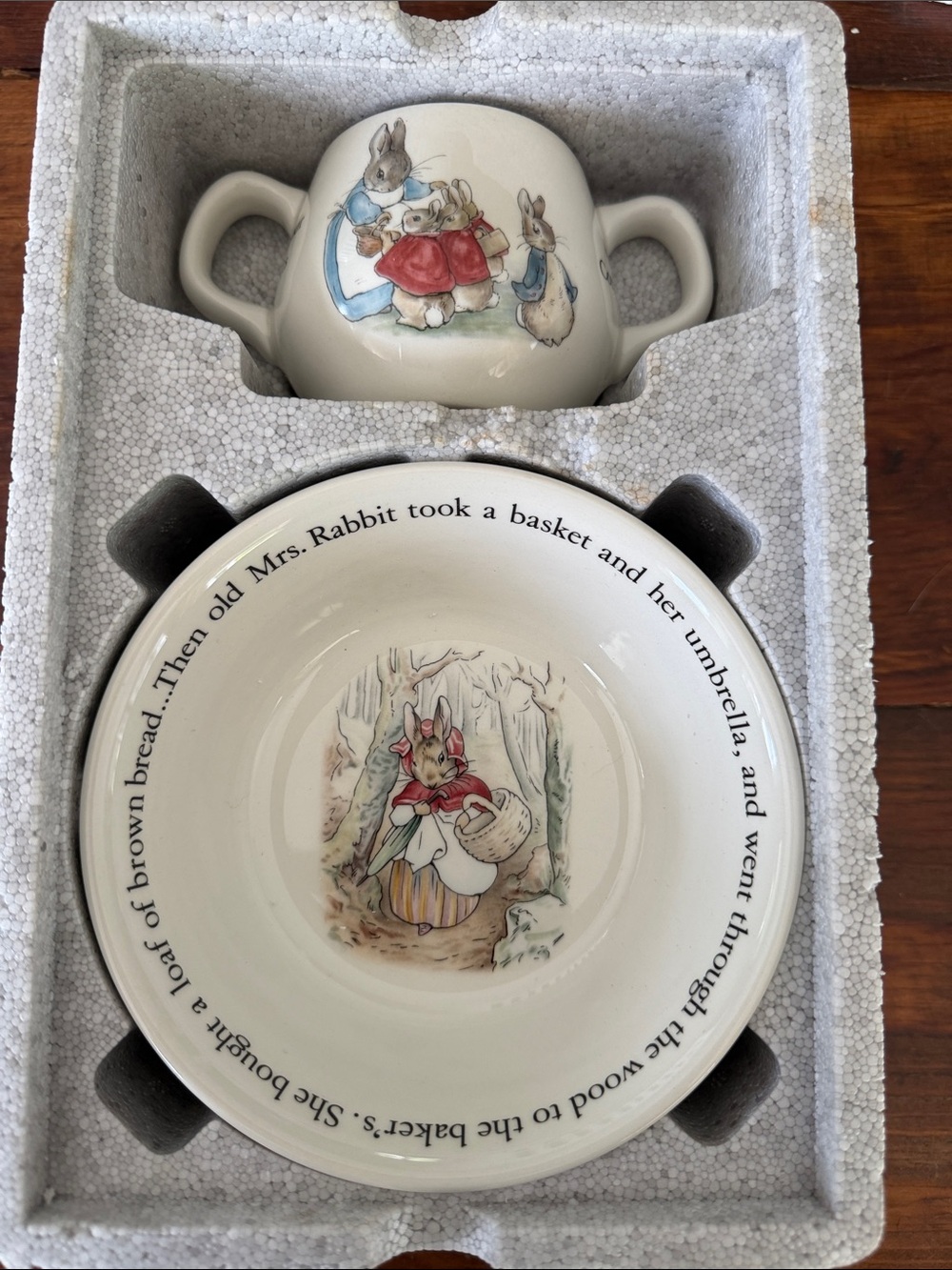 Wedgwood Peter Rabbit Children’s Bowl and Cup